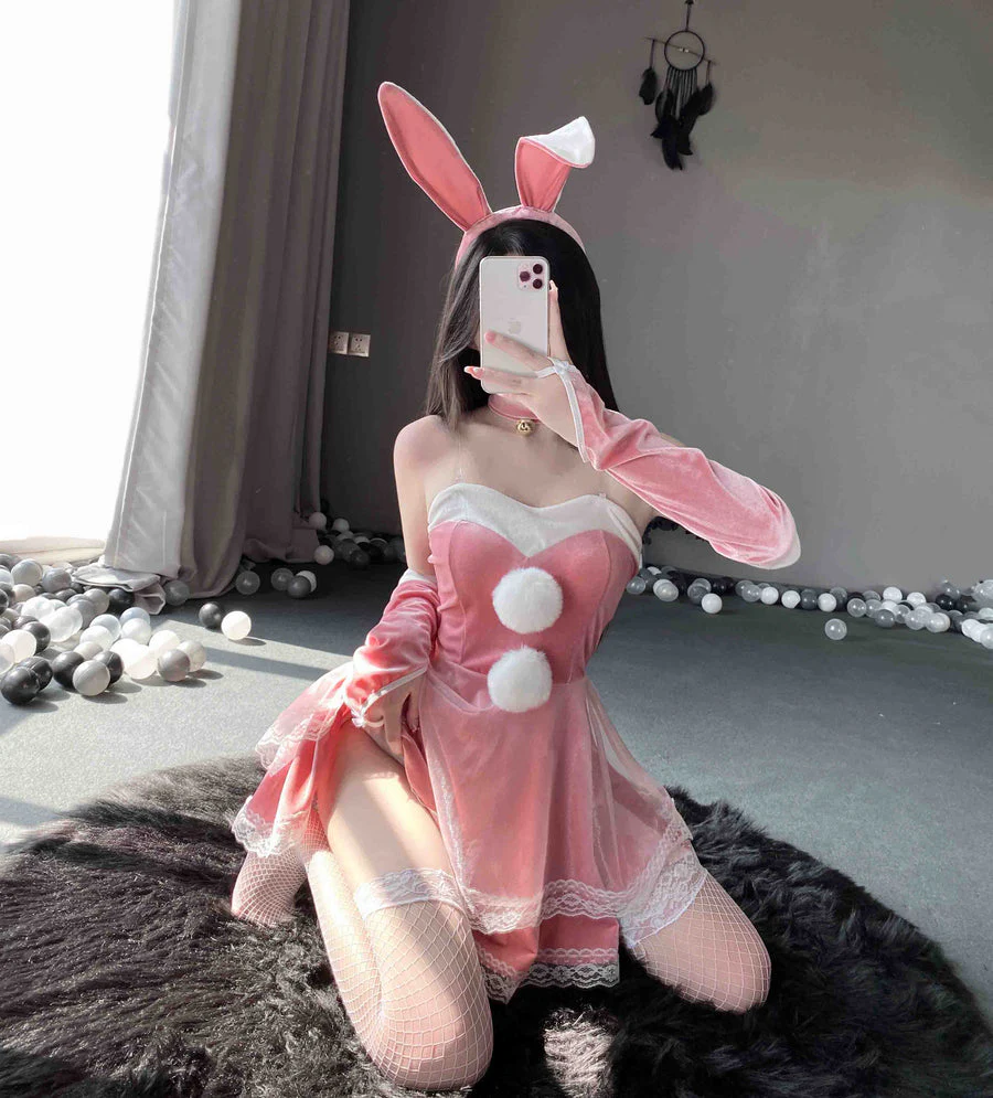 Bunny girl cos uniform dress - Image 6