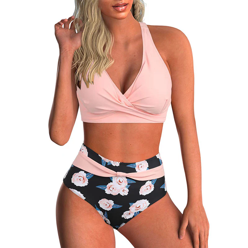 Striped high waist bikini - Image 7